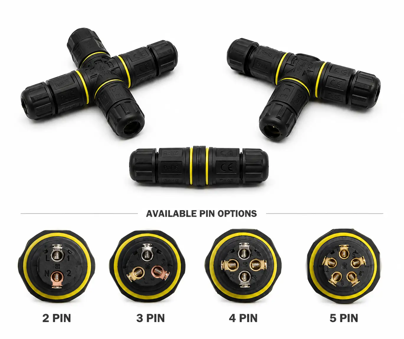 Waterproof Power Connector — YXY waterproof connector manufacturer