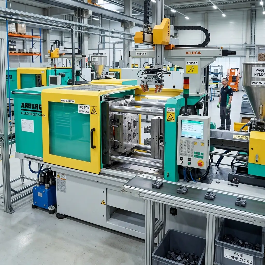 Dongguan factory injection molding line